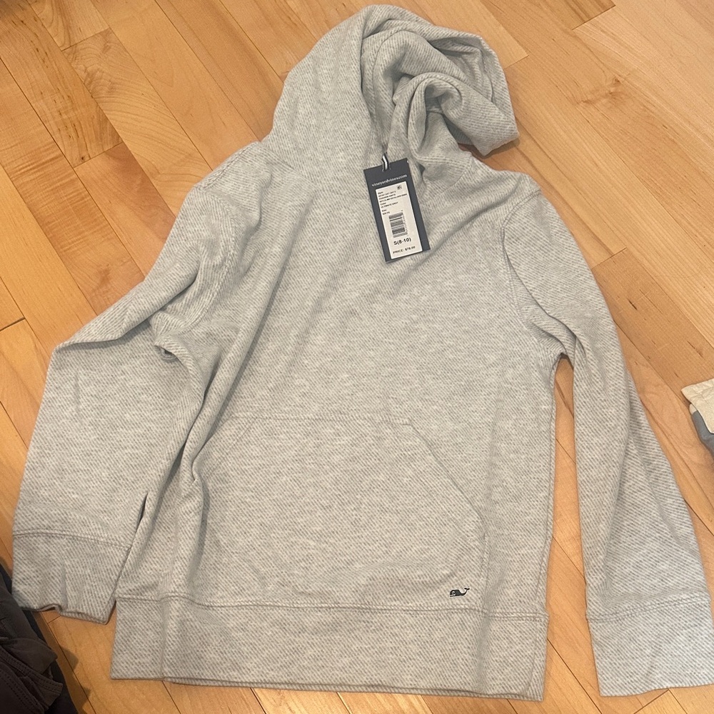 Vineyard Vines Light Gray Men's Hoodie Sweater